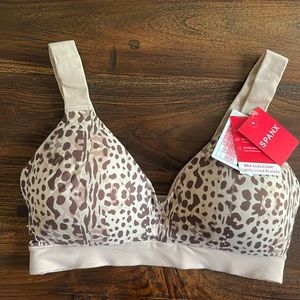 SPANX bra-llelujah! Lightly lined Bralette in ‘naked animal 2’ size M